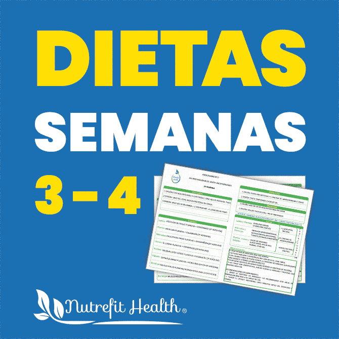 DIETA MEDITERRÁNEA SEMANAS 3 – 4 PDF